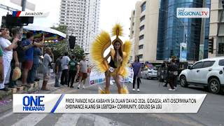 Pride Parade nga kabahin sa Duaw Davao 2026, gidagsa I One Mindanao