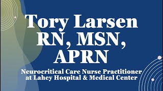 AGACNP Specialty Preceptor of the Year 2020: Tory Larsen