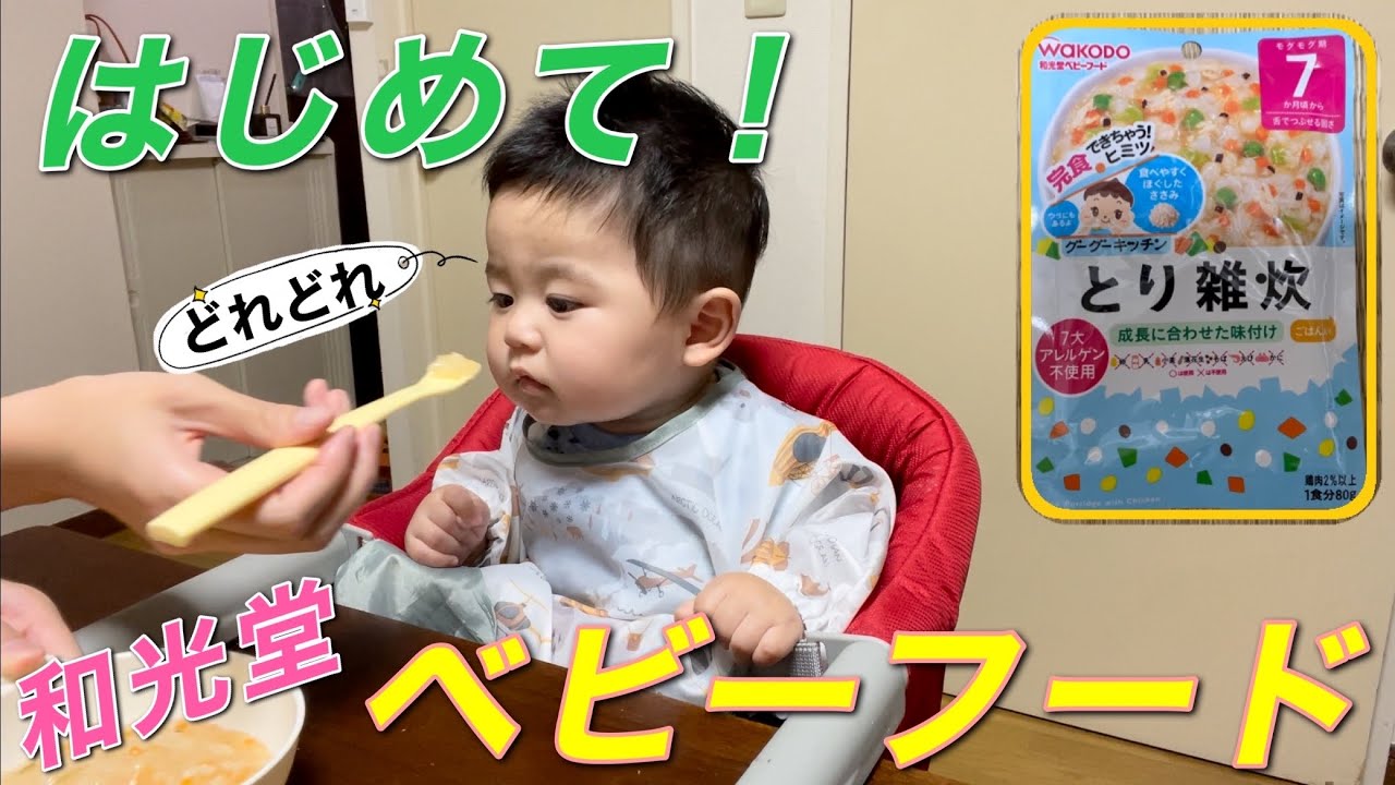 レトルト 和光堂のオールインワン離乳食を食べてくれるか 7ヶ月赤ちゃん Youtube レトルト 和光堂のオールインワン離乳食を食べてくれるか 7ヶ月赤ちゃん Youtube
