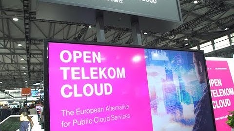 HUAWEI CONNECT 2017 - T-Systems Powers Public Cloud