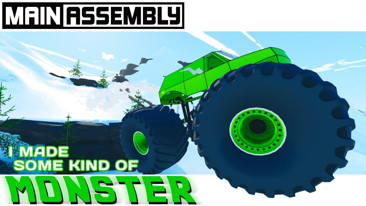 Monster Truck prototype in Main Assembly
