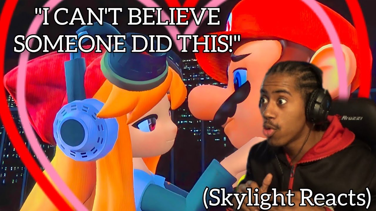 ОНИ ТОЛЬКО ЧТО Марио и Мегги застряли в лифте? Оригинальный фанфик от InfiniteLeJackal Skylight R...