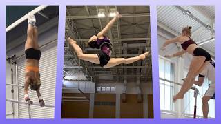 New BILES I attempt Kaylia Nemour floats Aiko Sugihara Flavia Saraiva getting ready for Worlds