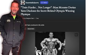 The Best Fitness/Bodybuilding Coach In The World! Is Dorian Yates the real OG...
