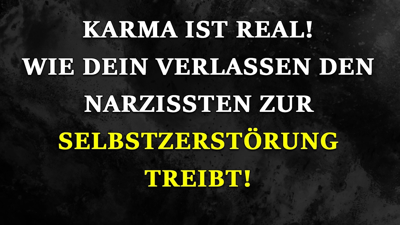 Der Preis der Manipulation: Wie Dein Abschied den Narzissten Zerstört | Narzissmus