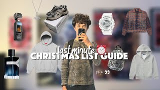 My Last Minute ULTIMATE Christmas List Guide | Enjoy