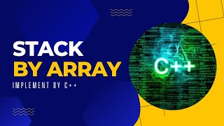 Implement of stack using array #stack #c