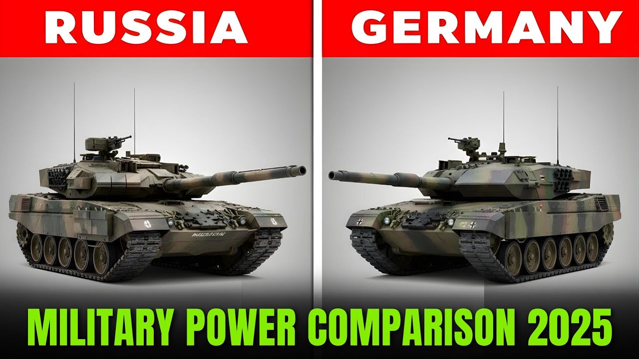 Russia vs Germany Military Power Comparison 2025 | Russia vs Germany Military Power 2025