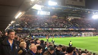 Malmö FF-klacken mot Chelsea