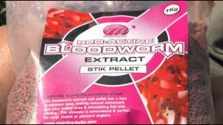 MainlinebaitsTV Bloodworm Extract Stik Pellets with Dave Lane