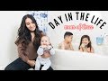 REAL DAY IN THE LIFE AS A MOM OF THREE! (with a new baby)