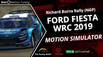 Richard Burns Rally (Next Gen Physics): Ford Fiesta WRC 2019 / Sim Racing Studio / Motion Simulator