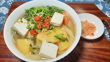 CANH CHUA LÁ CÓC Chua Thanh Rất Ngon| Món Chay Mỗi Ngày #547| Vegetarian Sour Soup