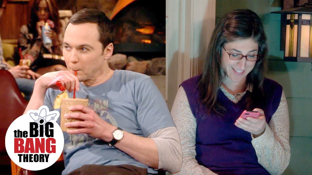 Sheldon Drunk Texts Amy | The Big Bang Theory - YouTube