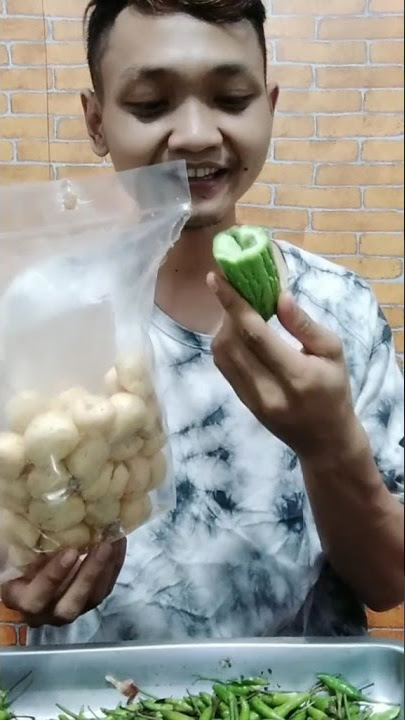 video lucu‼️makan cabe