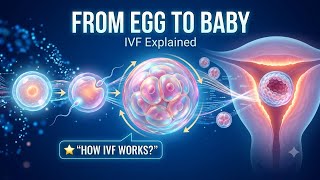 How Does IVF Help People Have a Baby? l Understand with animation #ivfembryotransfer 