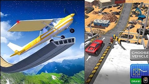 Draw Ramp Jumping Gameplay Walkthrough