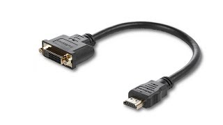 Adaptateur Cable Micro HDMI To DVI-I vidéo