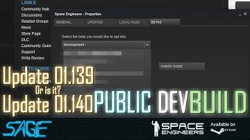 Space Engineers, The Branch Update (Update 01.0139/01.0140)
