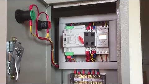 Tủ ATS tự động chuyển nguồn 2 công tơ 100A chuyển không mất điện