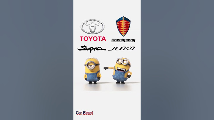Toyota Supra vs Koenigsegg Jesko minions style #tiktok #asmr #supra #car #money #funny #fyp #sports