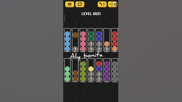ball sort puzzle level 6521