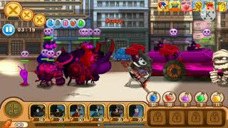 Larva vs. Captain frangken crazy mode - Larva Heroes: Lavengers Mod apk screenshot 4
