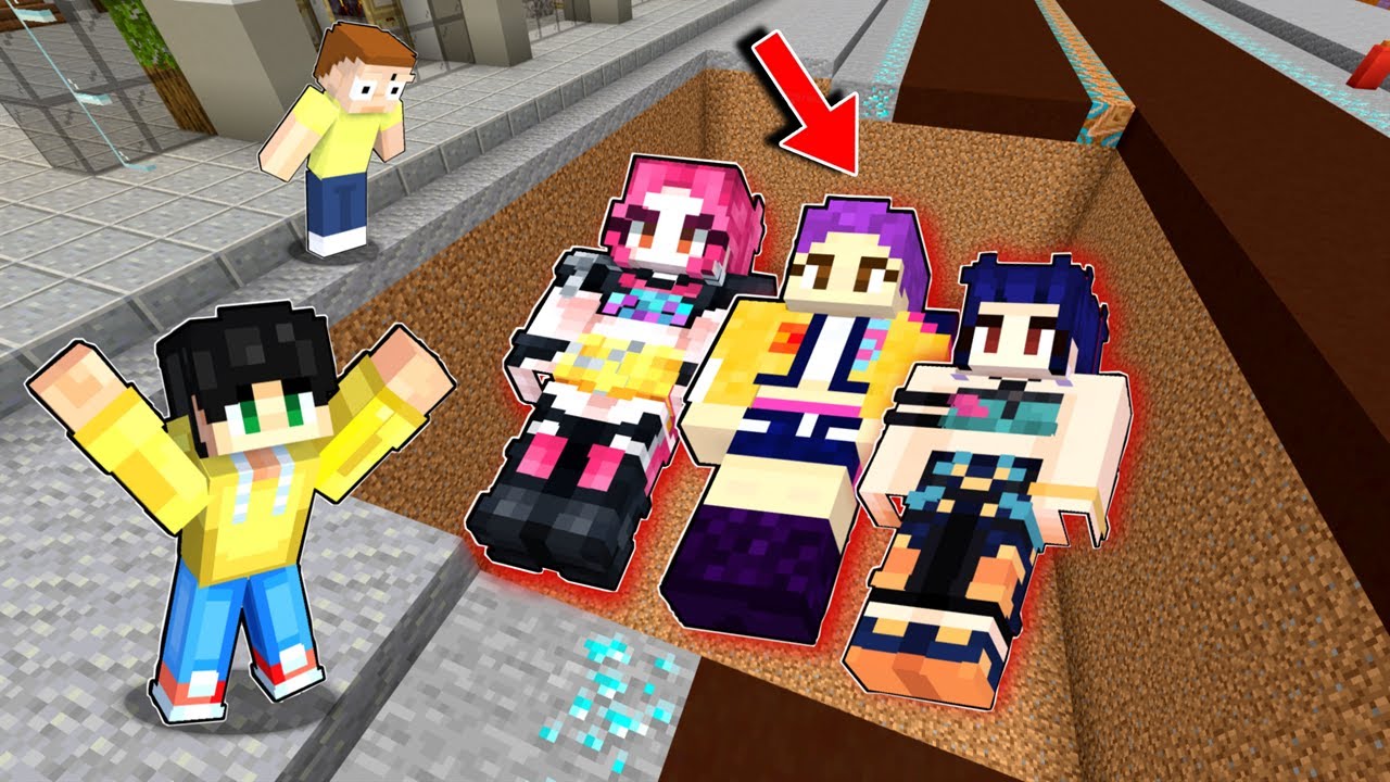 We Found the Scary Giant Buried KPOP DEMON HUNTERS in Minecraft