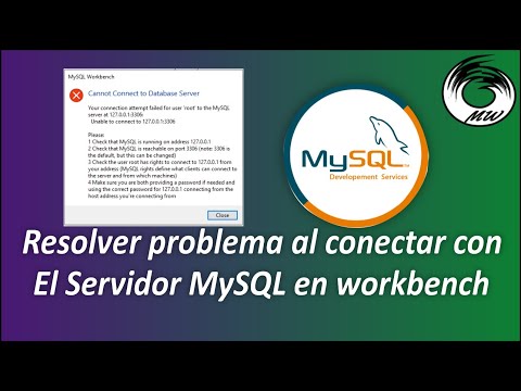 Como resolver problema de no poder conectarnos con el servidor MySQL en Workbench [Posible solución]