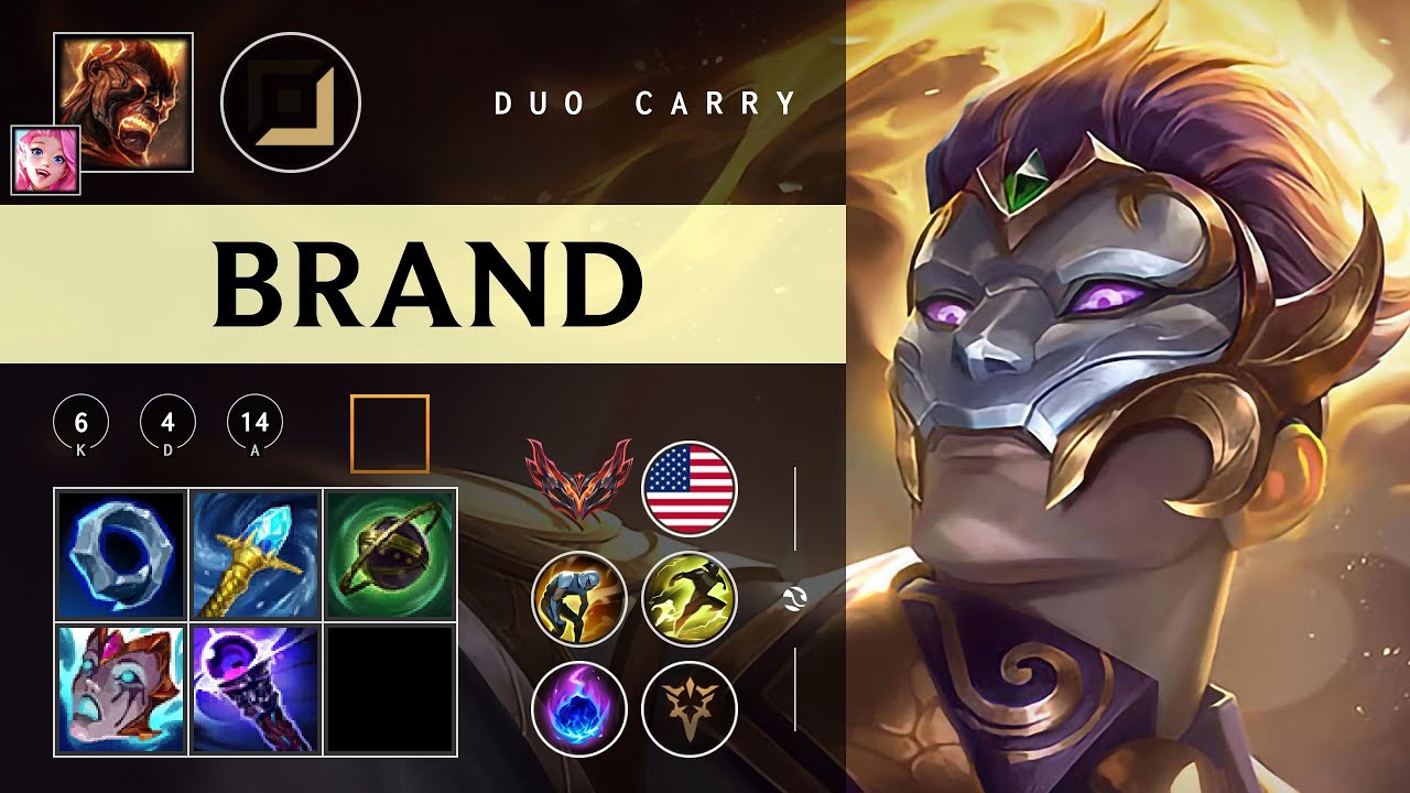Brand Carry vs Lucian - NA Grandmaster Patch 26.02