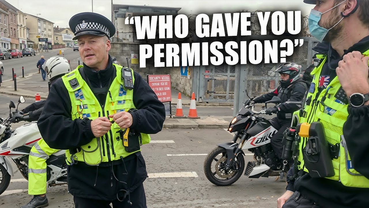 Police Question Public Filming Outside Devon Naval Base!