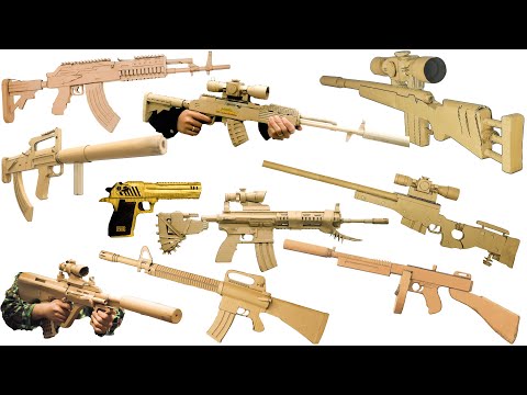 10 Best Gun in Pubg From Cardboard You can Diy