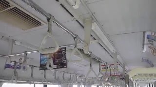 E231系1000番台走行中に照明が消えた!