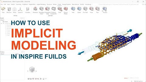 How to Use Implicit Modeling in Inspire Fluids