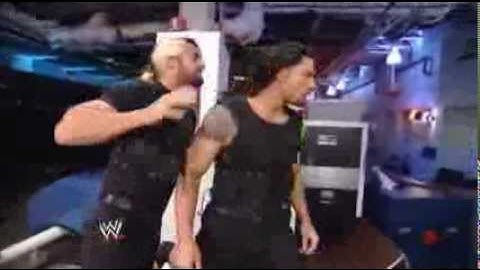 The Shield Attacks Randy Orton Smackdown Backstage Dec. 14, 2012