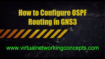 How to Configure OSPF Routing in GNS3