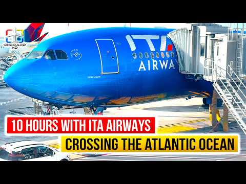 Video TRIP REPORT | Last Flight on ITA A330! | Rome to Washington | ITA Airways A330-200