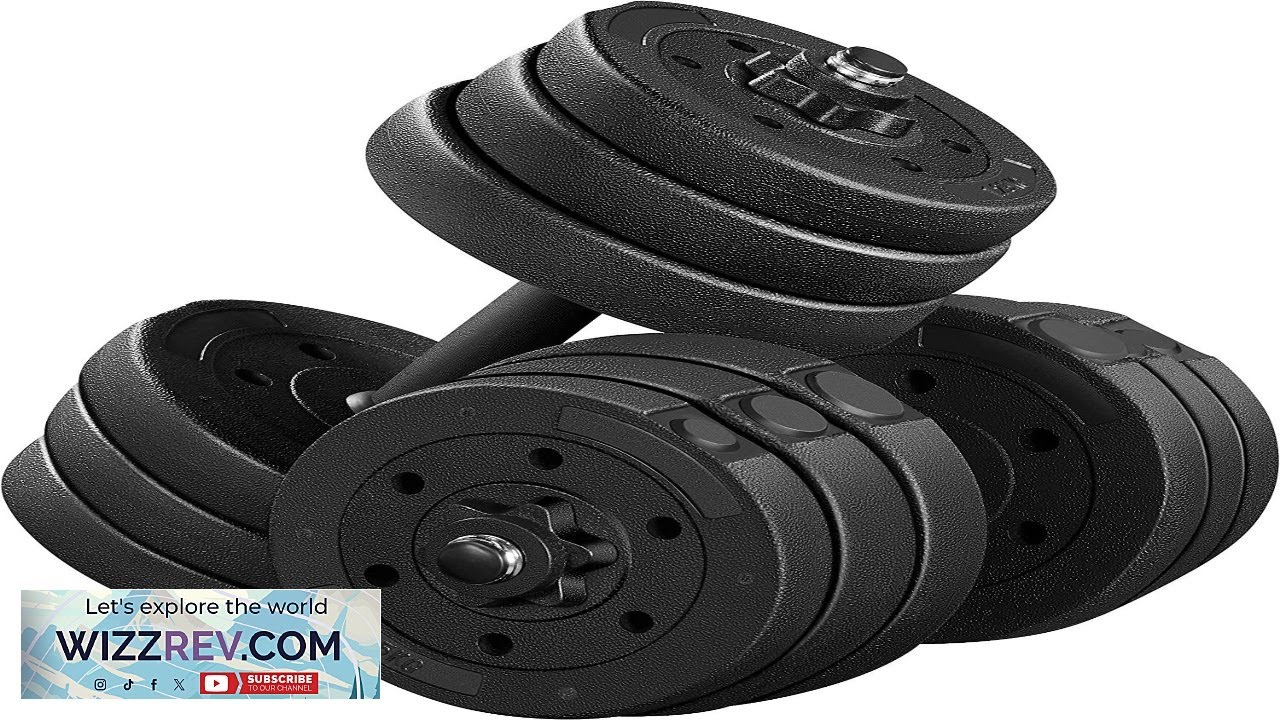 Adjustable Dumbbells Weight Set Dumbbell Weights Exercise & Fitness Equipment W