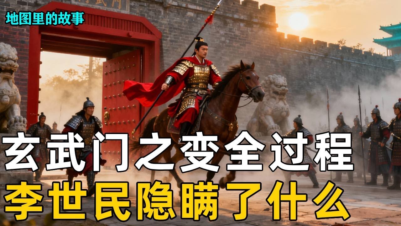 【玄武门之变】玄武门之变的历史原因和详细过程！李世民究竟在其中隐瞒了什么？这场最激烈、最残酷的继承之争，改写了中国历史走向血色黎明！ #玄武门之变 #李世民 #玄武门 #人文星