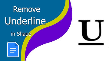 How to Remove Underline in Google Sheets