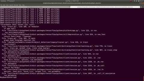 Steps to generate csv and tfrecord files and run training in vm.