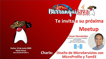 Diseño de MicroServicios con MicroProfile y TomEE