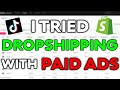 I tried dropshipping with paid tiktok ads