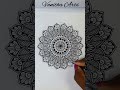 Capture de la vidéo How to draw Mandala for Beginners | mandala art | stepbystep | doodle #creativeart #mandaladrawing