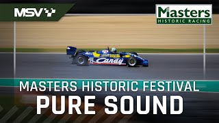 3 Minutes of Pure Engine Sounds at Brands Hatch | Masters Historic Festival