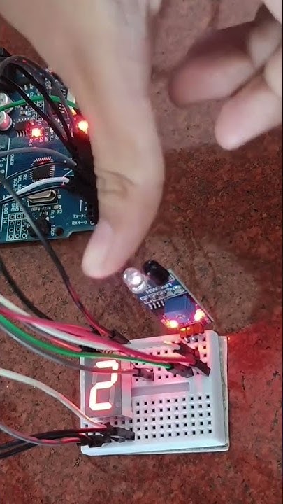 Counting Machine made with the help of IR sensor and Arduino Uno ...