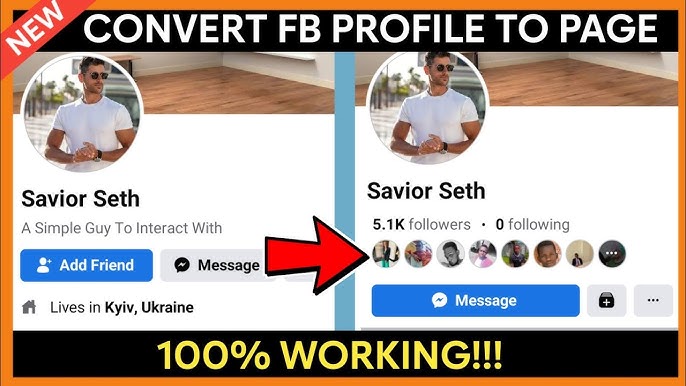 5 Ways To 2023 Guide Converting A Facebook Profile 2024