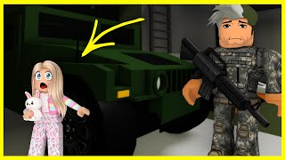 BABAM ASKER OLDU GİZLİCE YANINA GİTTİM  ROBLOX BROOKHAVEN KOMİK HİKAYE | KÜBRA NİSA HAN KANAL