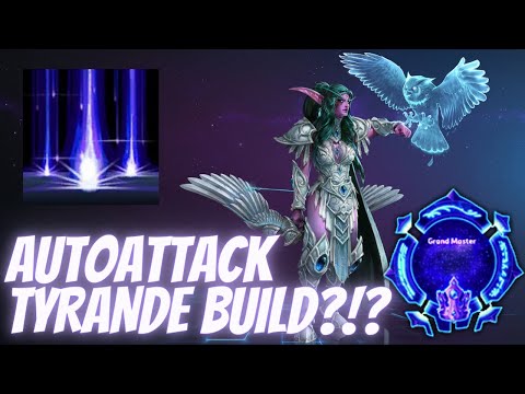 Tyrande Starfall - Autoattack Tyrande Build! - Grandmaster Storm League