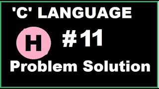 C language problem solution | digit frequency